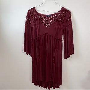 ✨American Eagle Maroon Dress✨